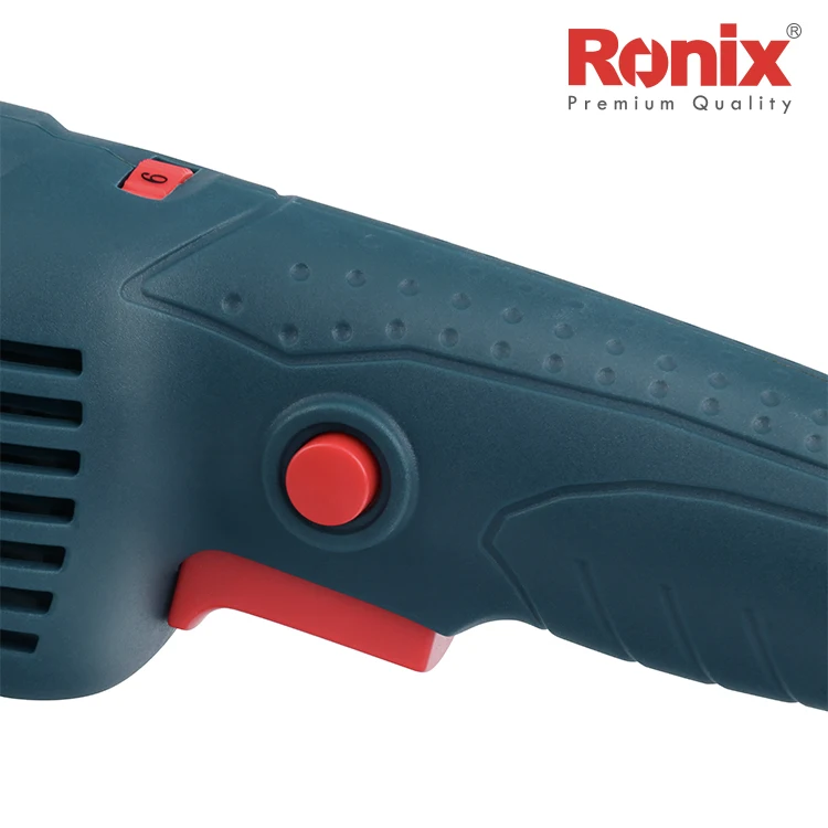 Угловая мини-шлифовальная машина Ronix 3165 с длинной ручкой 125