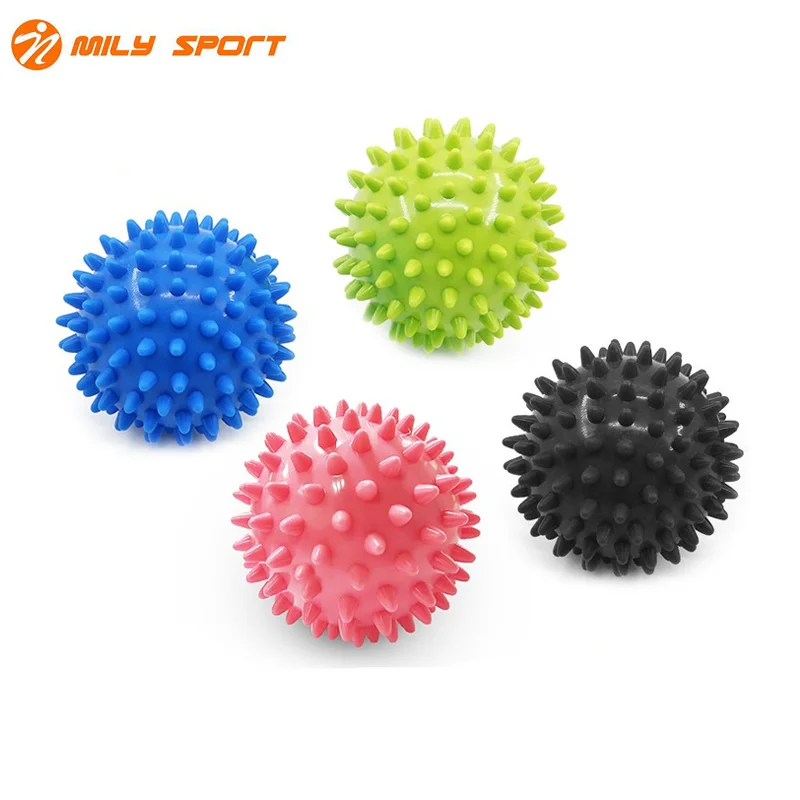 Eco-Friendly PVC Spiky Massage Ball Small body Exercise massage Ball
