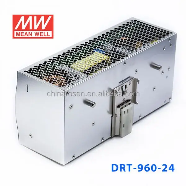 ORIGINAL Meanwell DRT-960-24 960W 24V/40A AC-DC Single THREE-PHASE DIN Rail Switch Power Supply