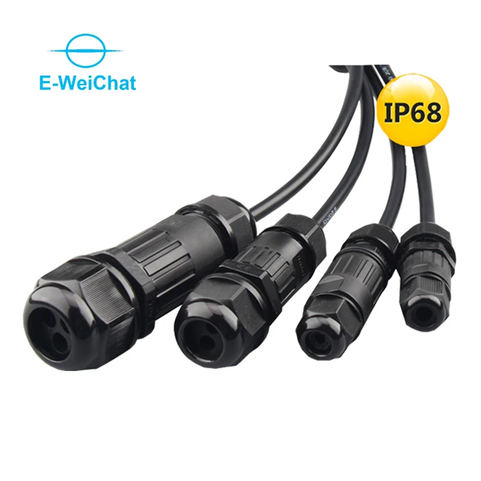 Производство Китай Тип Провода Терминала 3pin Ip68 водонепроницаемый подземные Электрический разъем