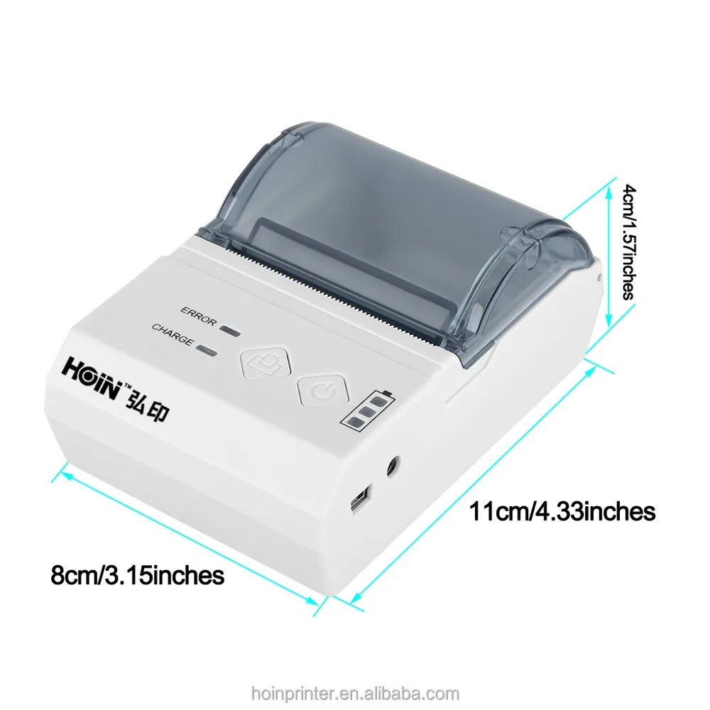 Handheld BT Printer 58mm Mobile Pos Terminal With Printer