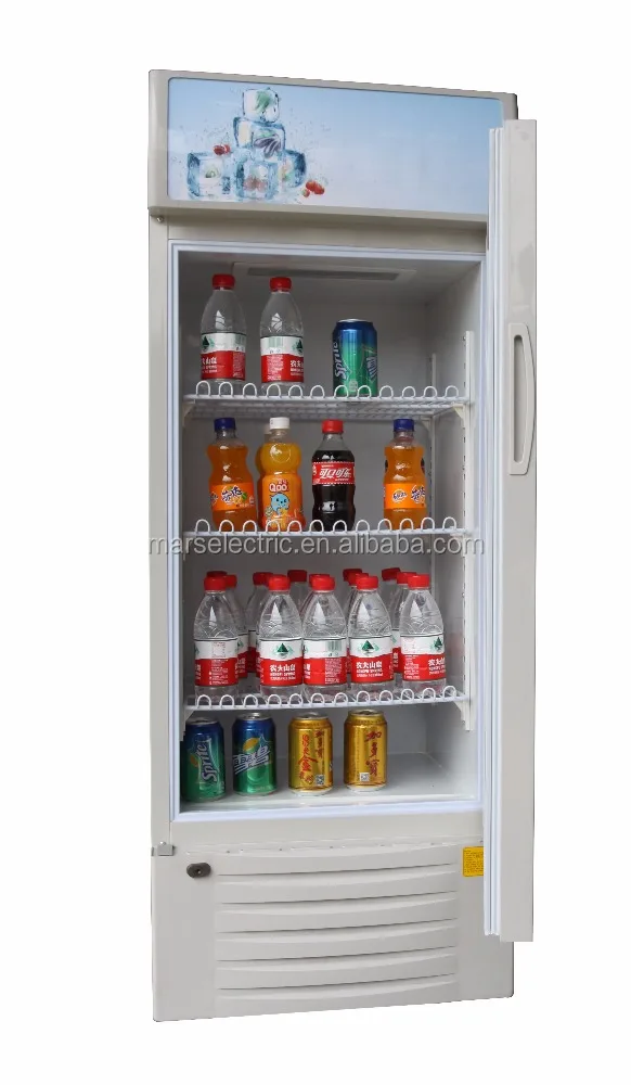 Hot Sale LC-130F MARS 130 Liters Commercial Vertical Display Cooler / Visi Cooler/ showcase