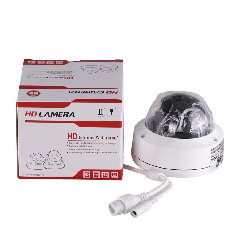 Шэньчжэнь завод OEM H.265 IP POE 4mp внутренняя и наружная p2p ИК купольная Антивандальная
