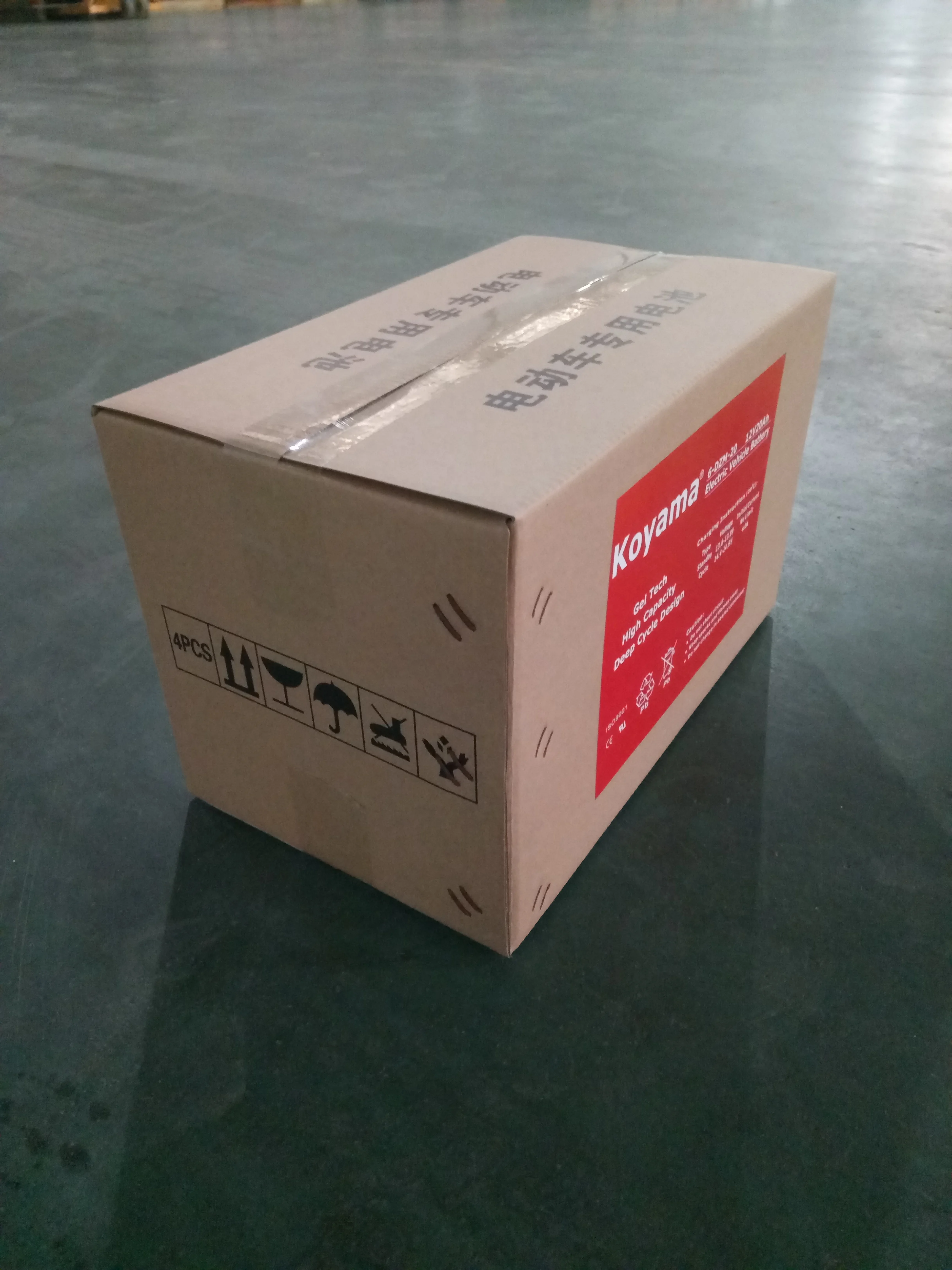 6-DZM-20 KOYAMA 12V 20AH Electric Ebike Battery 6-DZM-20