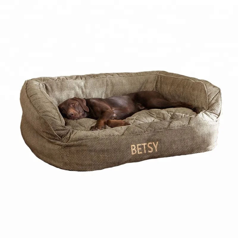 Wholesale Custom Adult Large Factory Top Selling Memory Foam Washable Orthopedic Lucky Luxury Pet Dog Beds