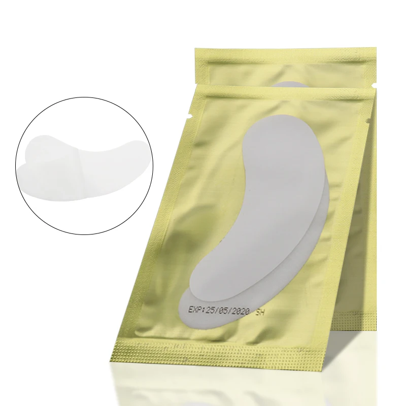 eyelash extension tools Golden under eye pads Gel eye patches