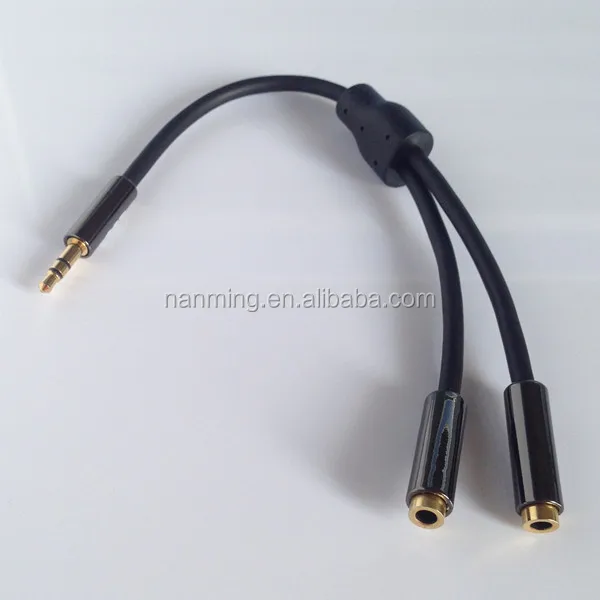 Высокое качество DC3.5 аудио сплиттер кабель для микрофона