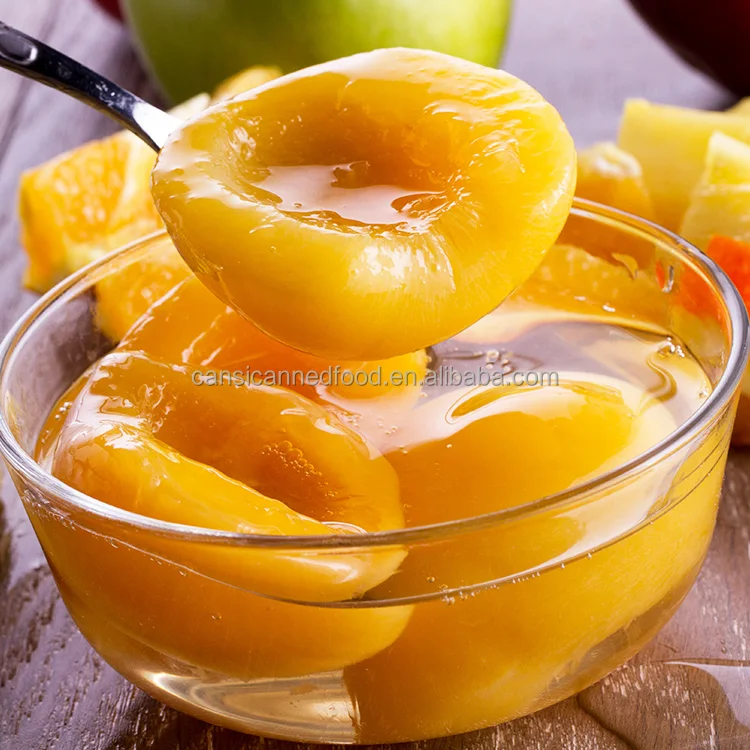 High Quality Canned Yellow Peach Fruit in Light Syrup