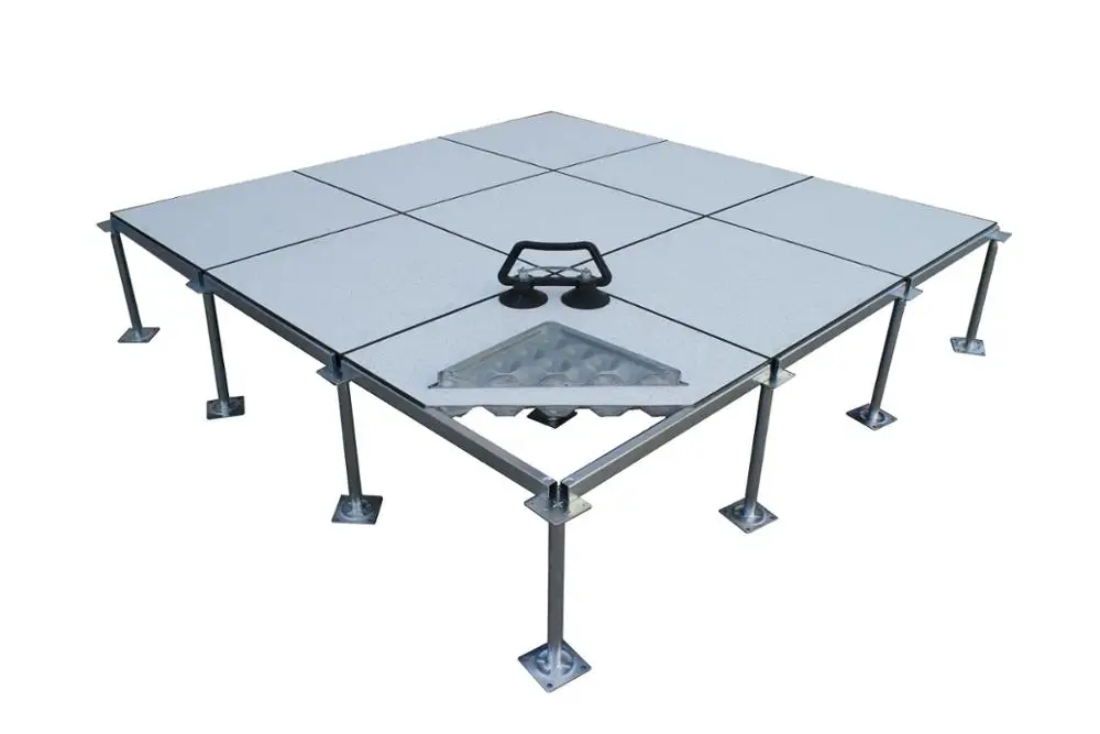 Steel raised access floor supplier antistatic