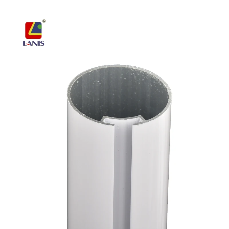 LANIS China factory Roll Blind Parts 38 mm Roller Shade Tube aluminum alloy roller blind tube of 0.6/0.8/1.0/1.2/1.5/2mm
