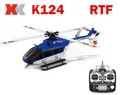 Original XK K124 EC145 6CH Brushless motor 3D 6G System RC Helicopter RTF Compatible with FUTABA