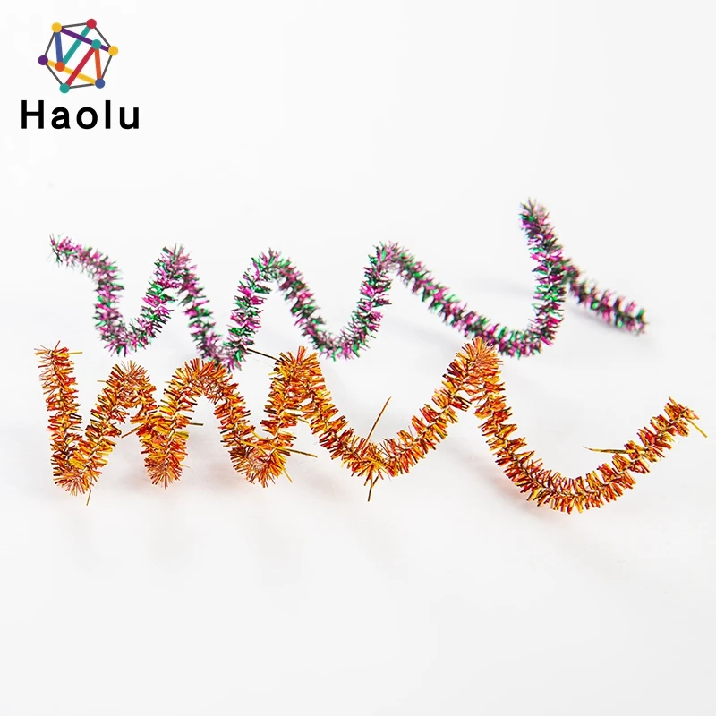 Glitter Twist Wire Pipe Cleaner DIY Materials Chenille stem for Kids Home Decor Crafts