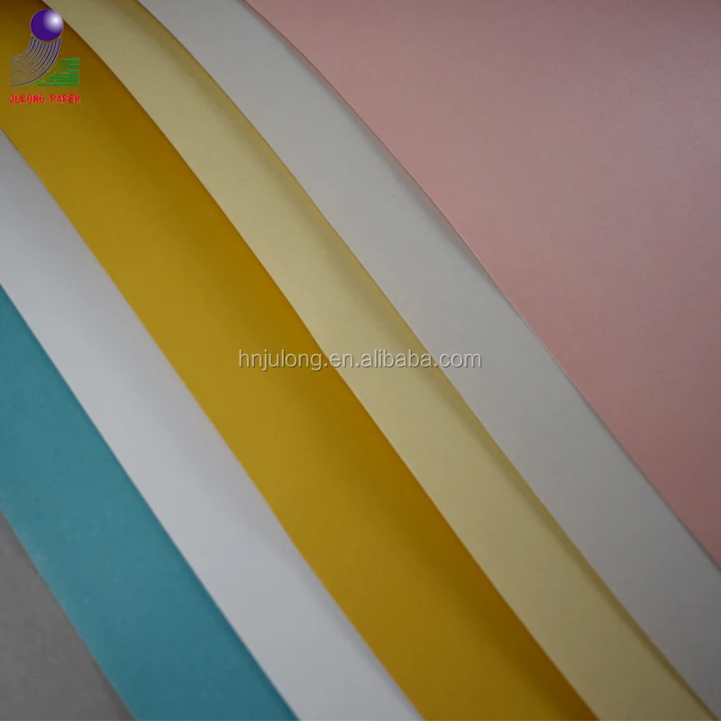 
250g elegant pastel color pearl paper with double face coated 
