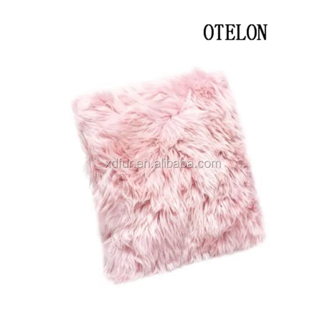 made in china Wholesale sheepskin throw pillows sheep wool fur pillow cushion