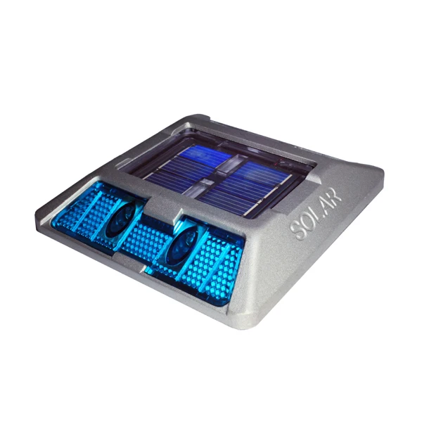 High Visibility Solar Powered (Charging) LED & Reflective Road Stud(Cat Eyes / Pavement Marker) MS-200D(Perfect Waterproof IP68)