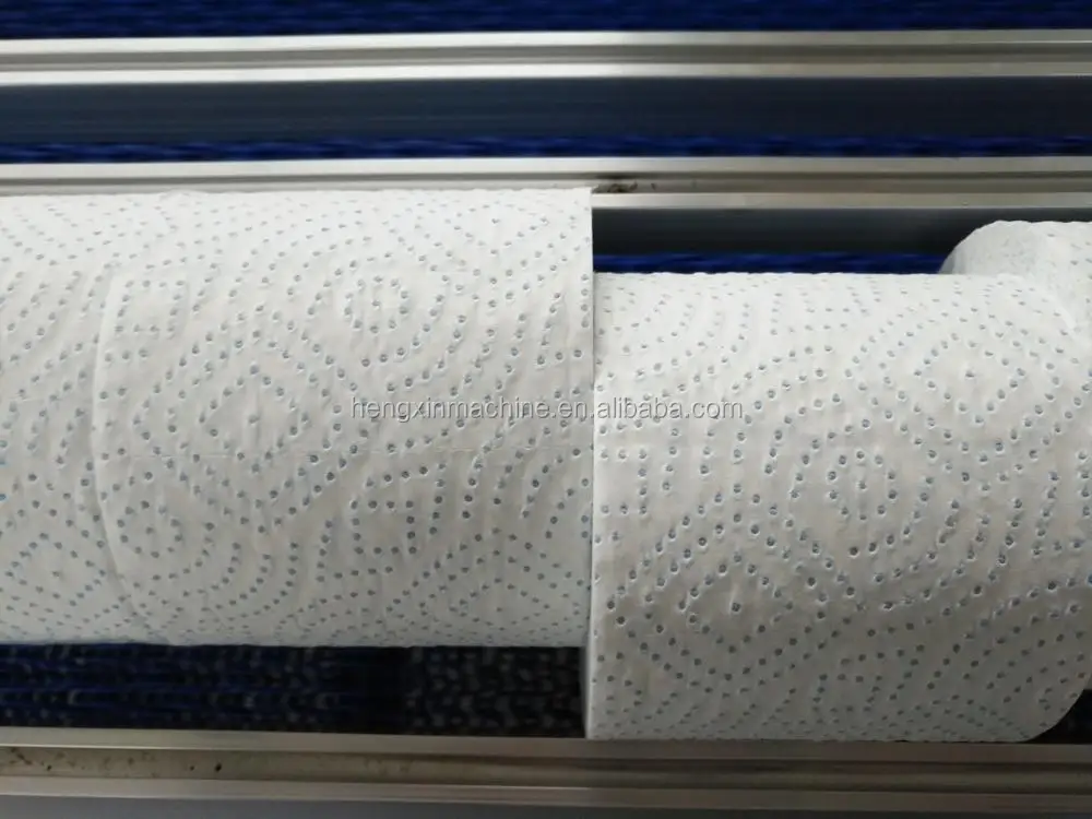 
Hengxin band saw type toilet paper roll cutting machine in steable running 