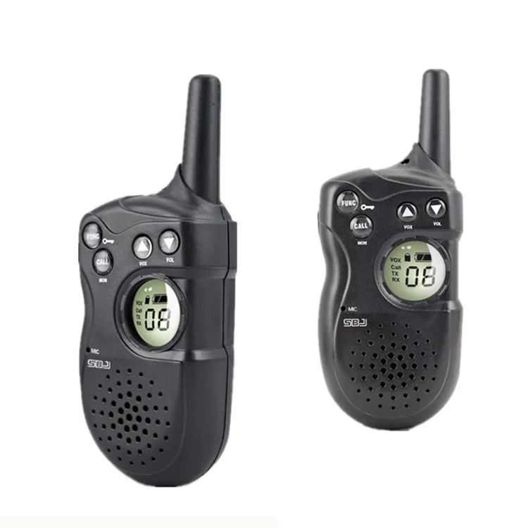 mini wireless long range 2 ways communication vox hands free small kids walkie talkie for outdoor