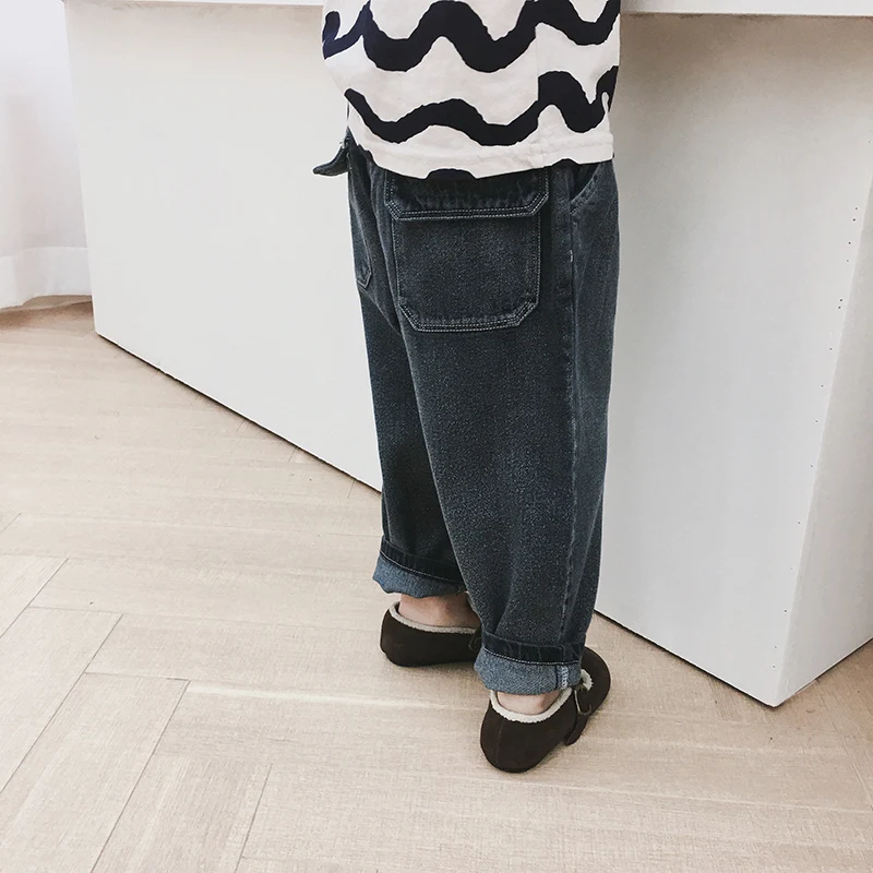 
2019 wholesale children boys casual boys jeans pants denim new design denim jean 