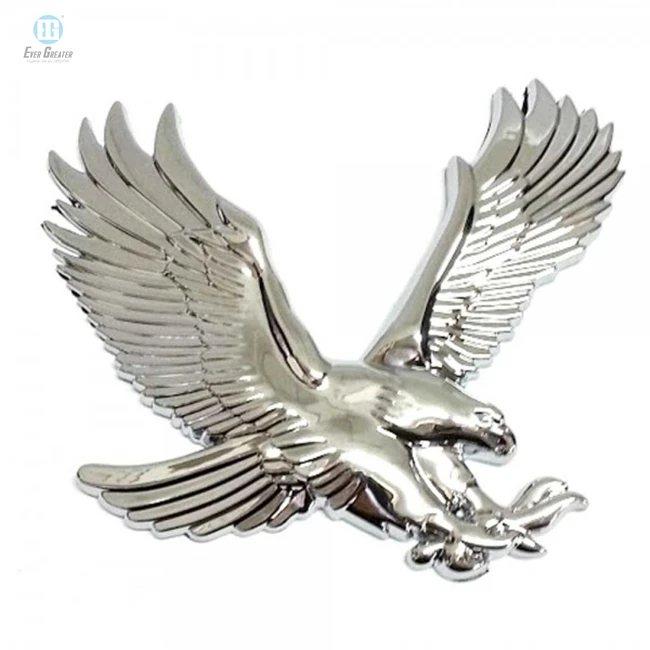 Custom Decal, Custom Christian Car Sticker ABS Chrome Fish Emblems