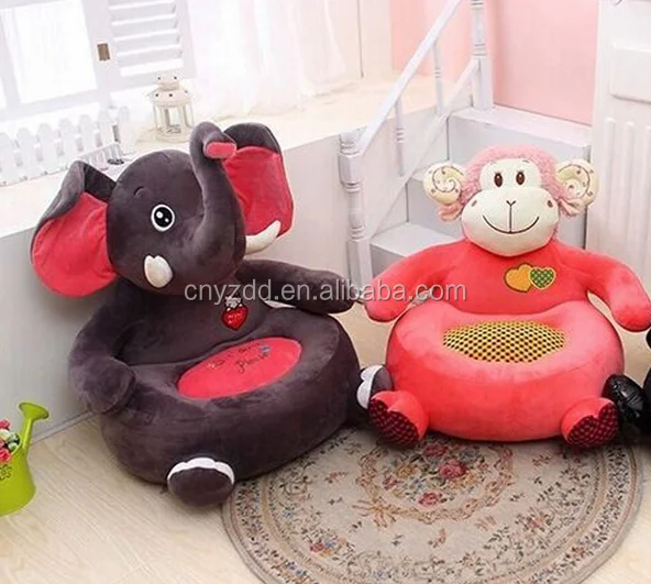 factory comfortable plush sofa chair/baby chair dinning animal plush sofa