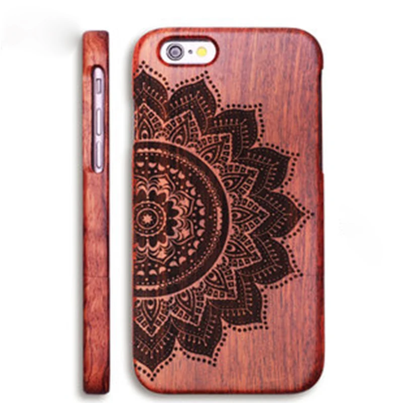 Горячие продажи древесины чехол для телефона вырезает из дерева сотовый телефон чехол, чехол для iPhone 7