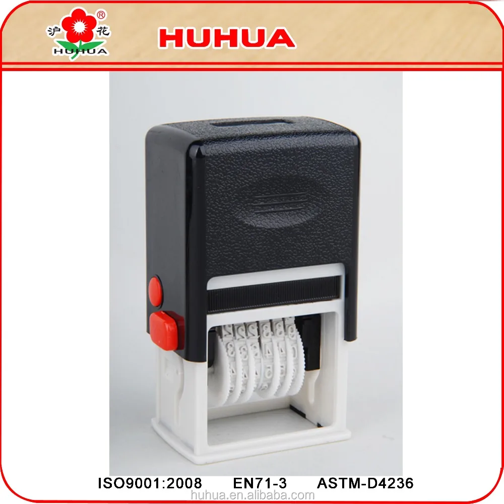 SI-402 самоокрашивающегося текст штамп автоматический офис штамп даты офис штамп