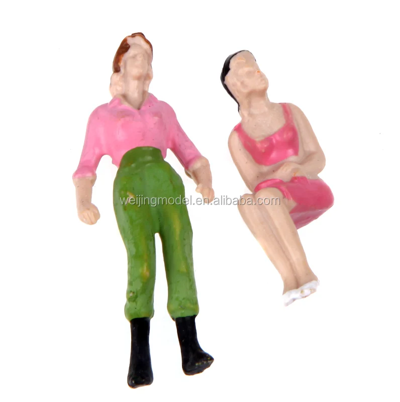 
Architectural scale Model railway Train People Figures in scale 1:75 ho scale model 