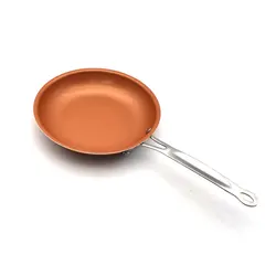 Sweettreats Aluminium Fry Pan Non Stick Copper with Ceramic 8 Inches Oven Non-stick Frying Pans & Skillets Aluminum Alloy 20cm