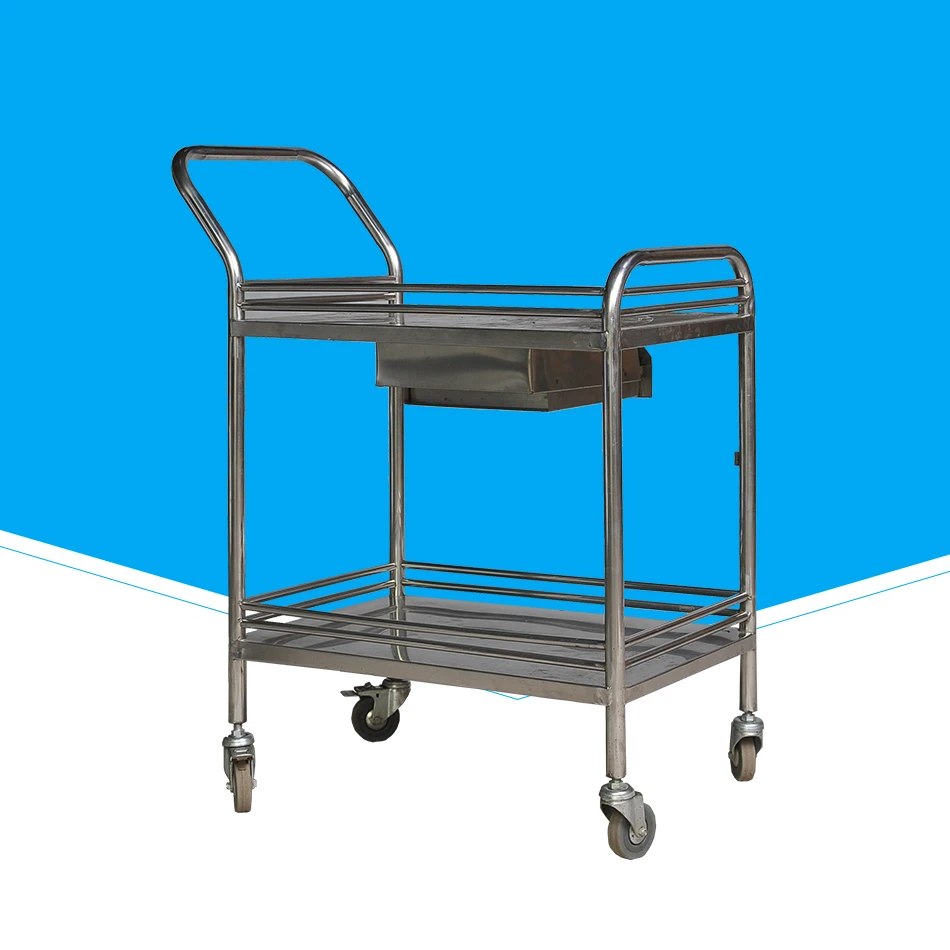 
Stainless Steel Hospital Surgical Instrument Mayo Trolley 