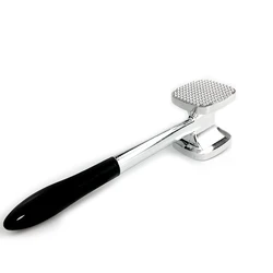 Бесплатный образец, двусторонний молоток для мяса, молоток для мяса и птицы, инструменты для мяса и птицы, USU 304, нержавеющая сталь