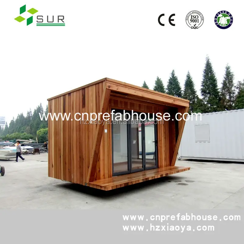 Modular living folding shipping prefabricated wooden house kit price low cost modern prefab container house