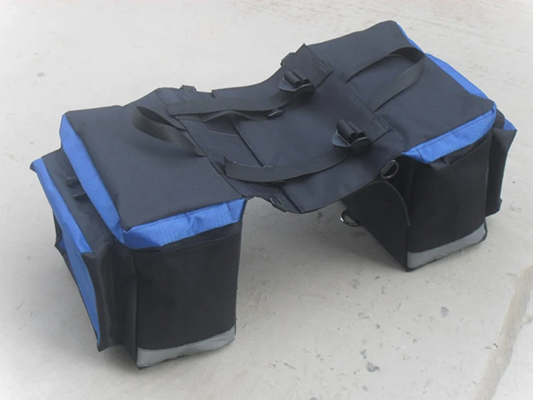 Motorcycle saddle bags waterproof courier motorcycle tail pannier bag