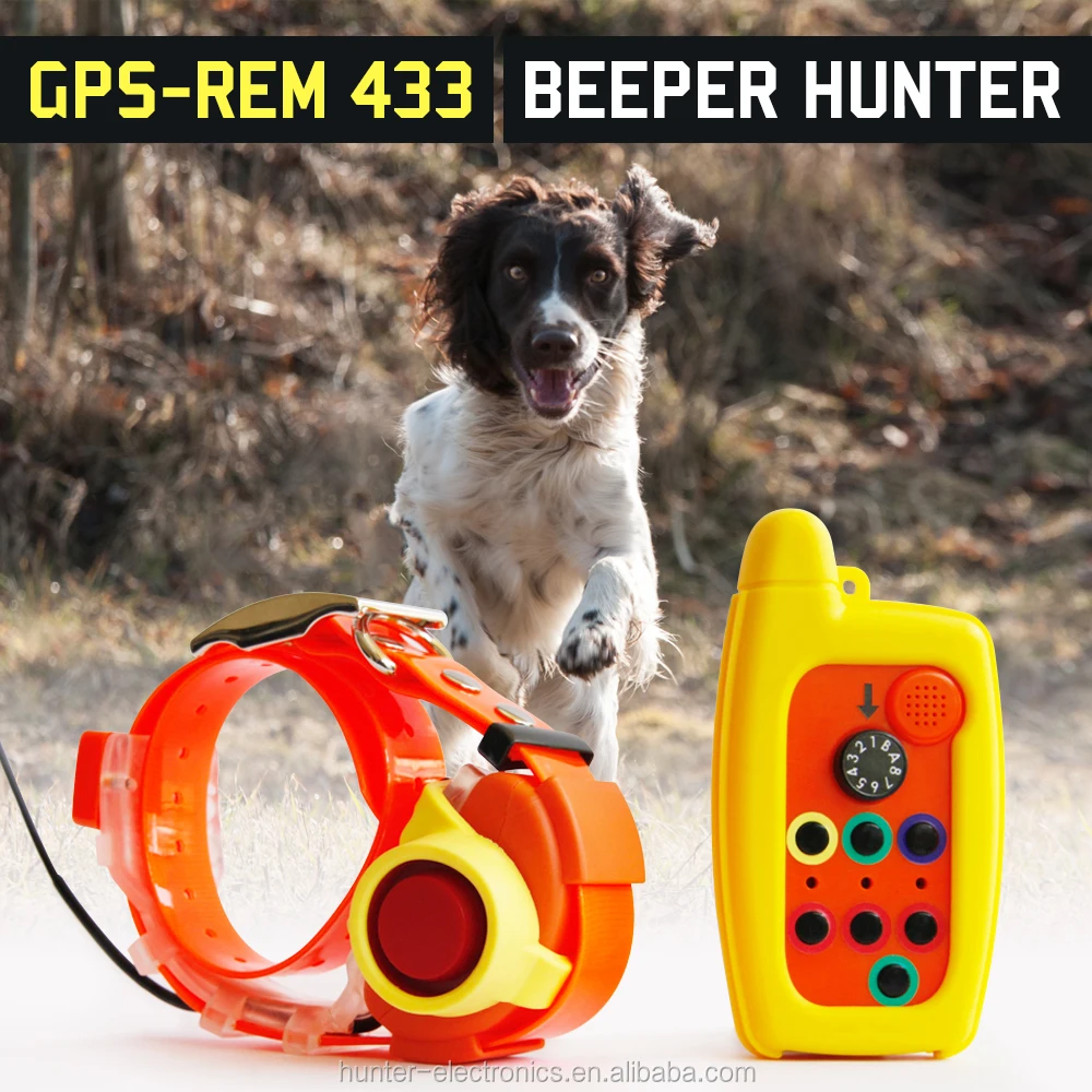 Waterproof dog beeper with gps tracker collar