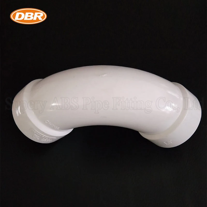 3 Inch Quality Bathroom Plumbing PVC Pipe Fittings 90 Degree Long Turn Elbow With ASTM Standard