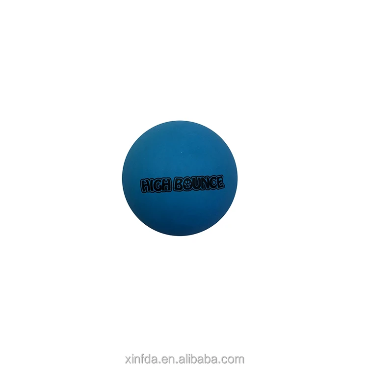 Hot Sale Colorful 50mm 60mm Customized Brand High Bouncing Rubber Toy Ball