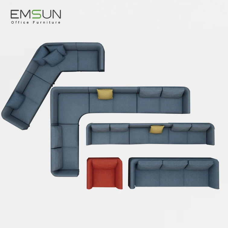 Wholesale Modern design OEM /Customized fabric Modular Sofa Made Furniture Factory
