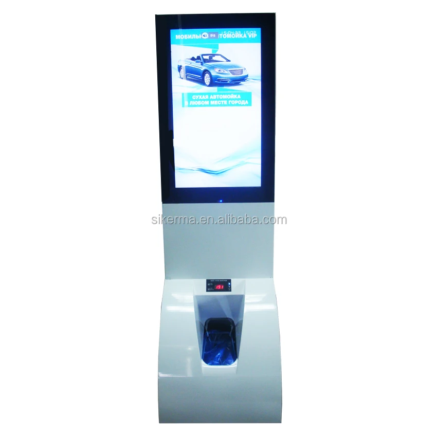
Hot Sale Creative with LCD advertising auto shoe cover dispenser 