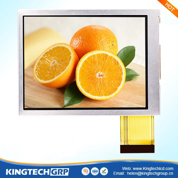 custom 3.5 inch 40-pin transflective tft lcd display 640X480 / 480x640