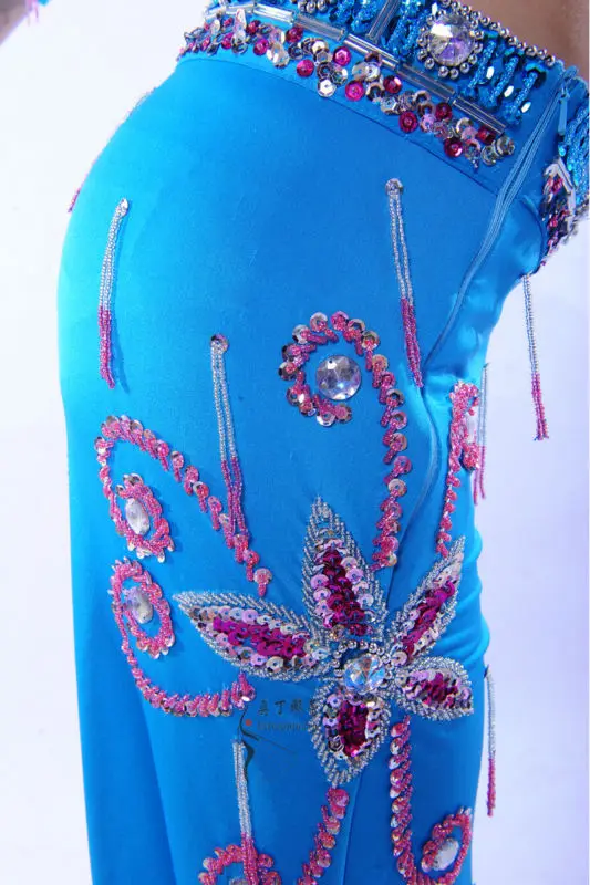Belly Dance Performance Costume for Women Belly Dance Bead belly dance outfit ballroom dress