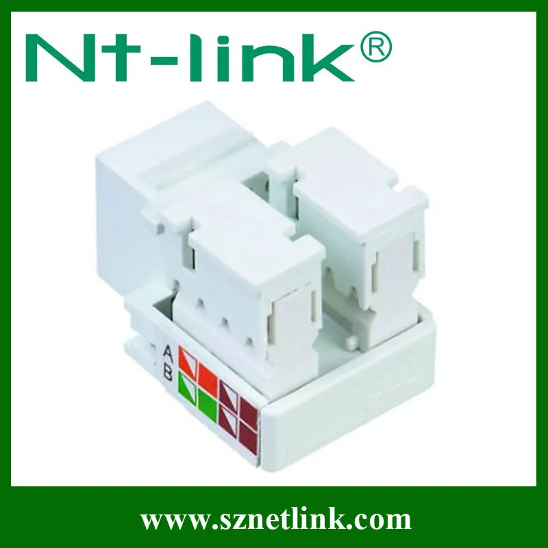 90 градусов черный или белый UTP усилителя RJ45 разъем cat5e трапецеидальных искажений