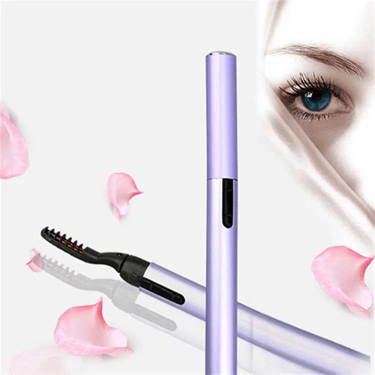 Hottest Makeup Cosmetic Perfect Big Eyes Remover Clip Rechargeable Heated Eyelash Curler