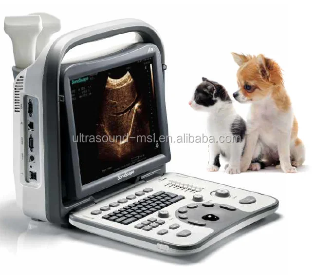 Sonoscape A5V B/W портативная ветеринарная ультразвуковая машина