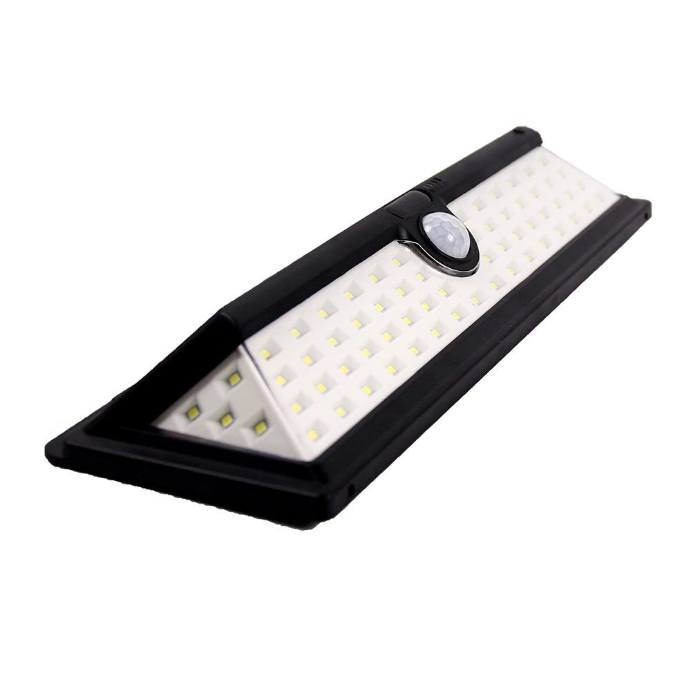 Наружный настенный светильник для сада, ворот, аварийный водонепроницаемый датчик движения, Солнечный светодиодный настенный светильник