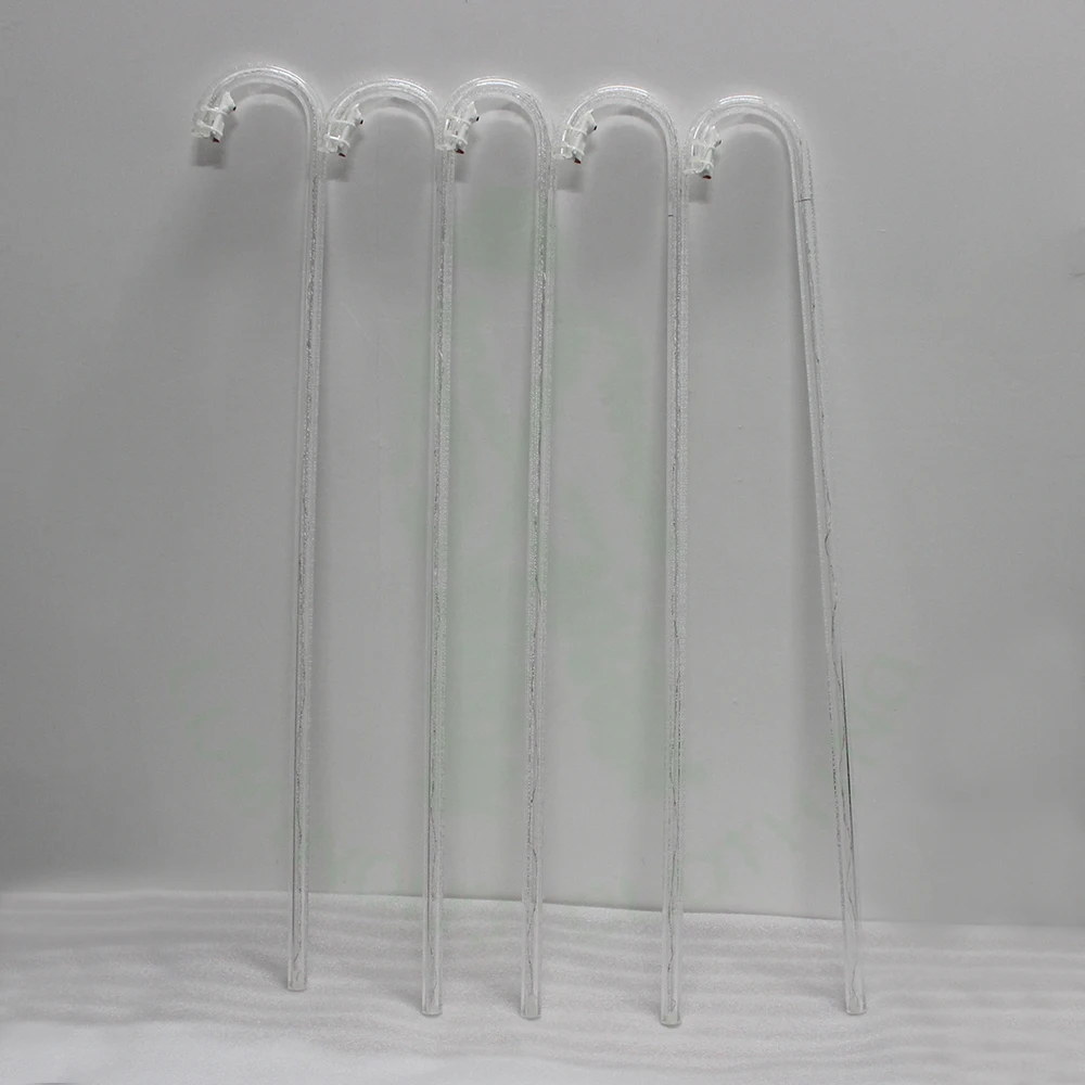 Performance Props Colorful Luminescent Stage Belly Dance Cane LED Crutch Jazz Cane Lighting Walking Stick With Lithium Battery