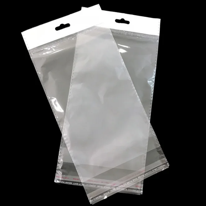 Самоклеящийся пластиковый упаковочный пакет из ОПП с печатной головкой на заказ