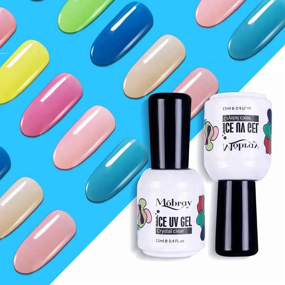 Mobray gel nail polish promotional LED gel polish soak off ice uv gel