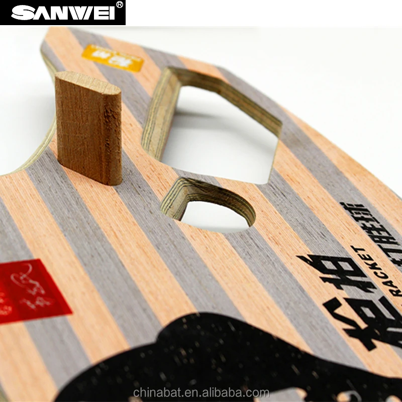 SANWEI Patent table tennis blade/Pistol Racket Q10 - BROWNING