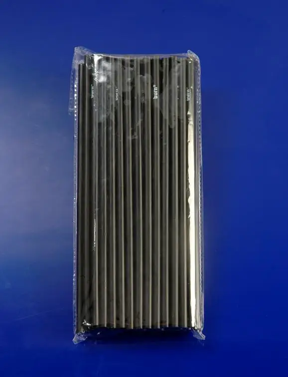 100pcs/lot Mini Black Cocktail Straws Plastic Drinking Straw DIY Party Straw