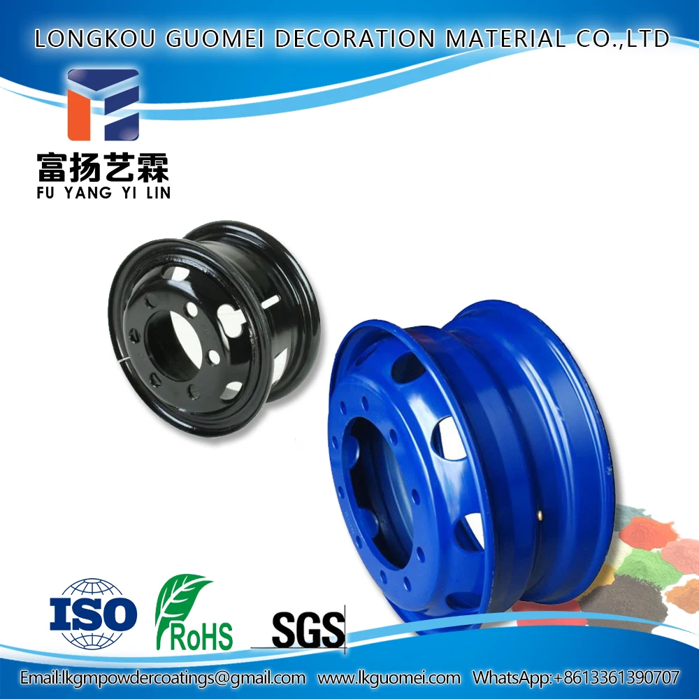 Bright Color Exterior Powder Auto Spray Paint Alloy Car Wheel