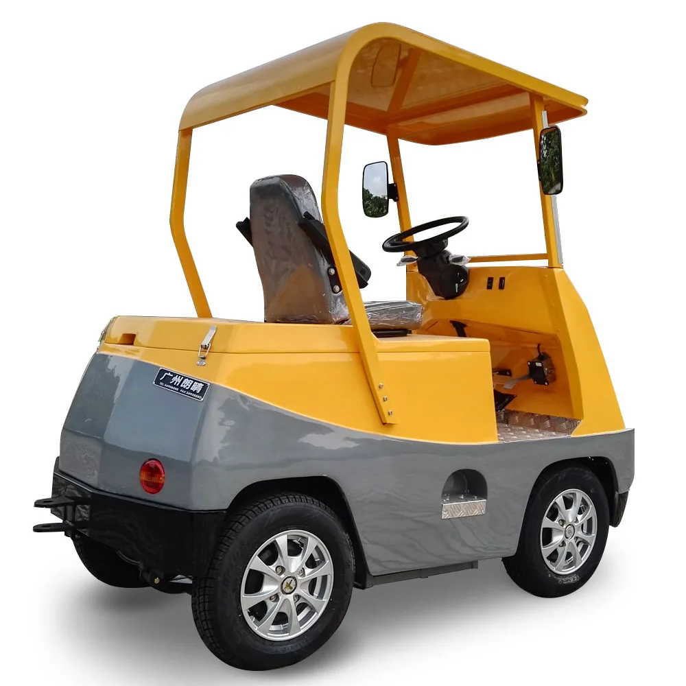 High-Quality Ce Certificate Customized 1 Person Seat 48V 3Kw Dc Motor 5T 2T 3T Electric Platform Truck Tow Tractor